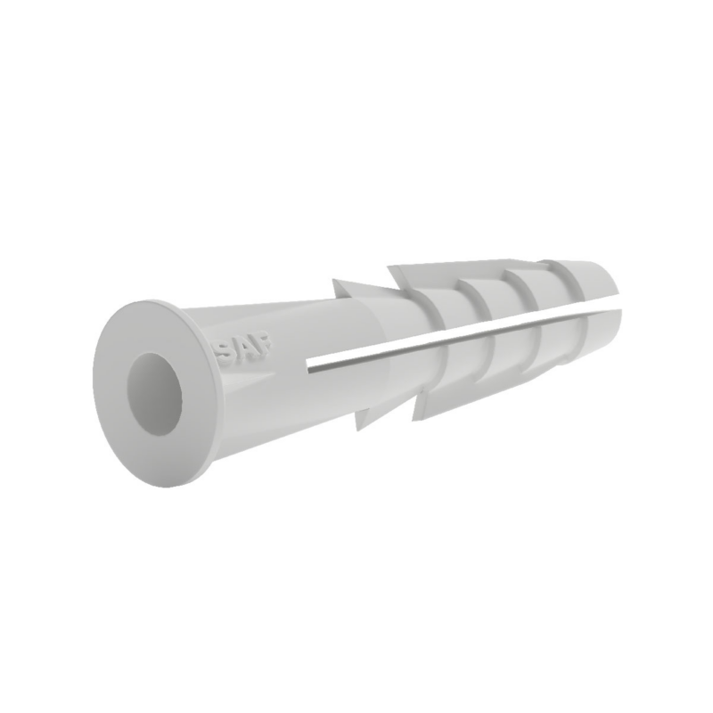 BUCHA FIXACAO NYLON S06 C/1000 C/ANEL