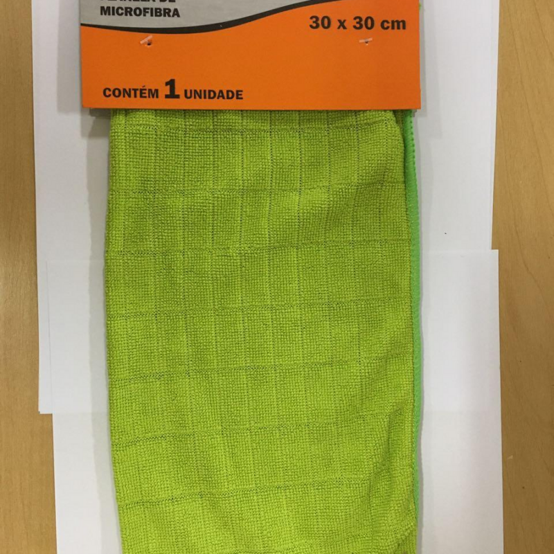 FLANELA 30X30CM MICROFIBRA