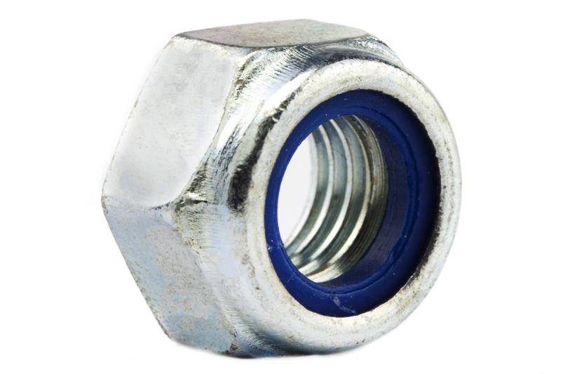 PORCA TRAVANTE C/NYLON 1/4 C/100 ZI