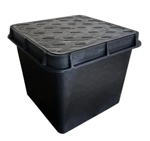 CAIXA INSPECAO P/ATER QUAD 25X25CM PVC